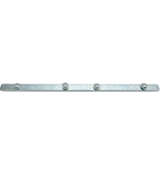 Straight Connector 3mm Zinc Alloy Aluminium Profile Joiner, Galvanized Surface, Suitable for Indoor Frame Extensions, Quick Fit Installation